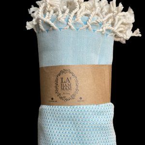 Akasya Peshtemal Pure Cotton Beach Towel Turquise